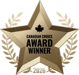 2026 Canadian Choice Award Winner badge